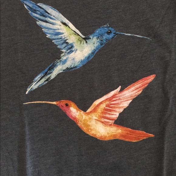 Hummingbird Printed Tanktop - Picture 4 of 5
